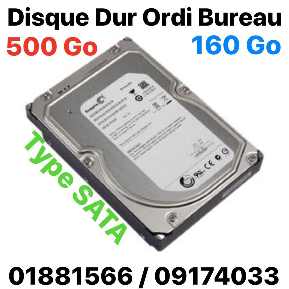 Disque dur 500 Go interne Bureau