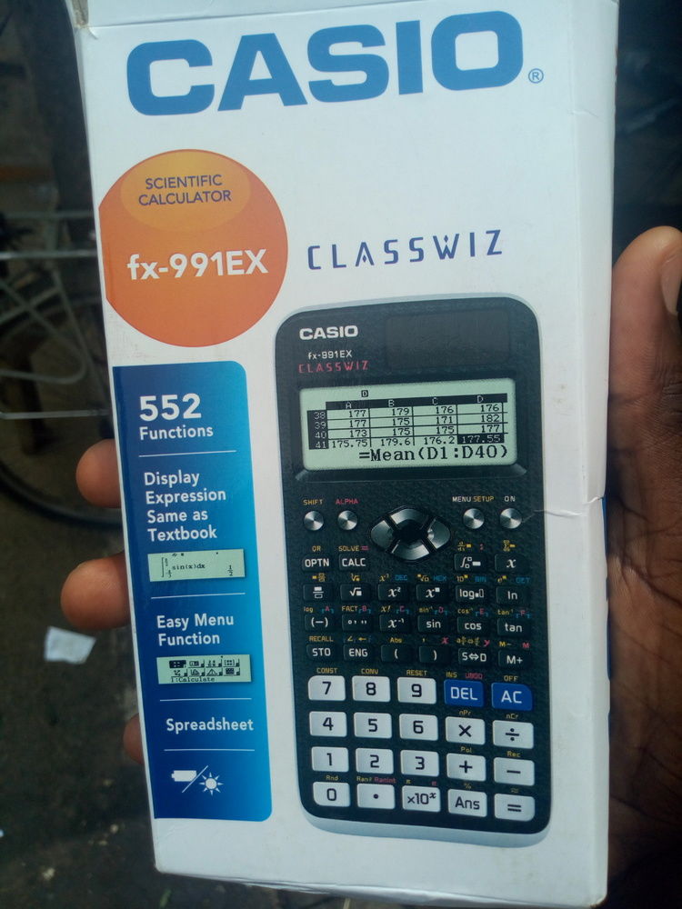 Calculatrice casio version fx-991EX