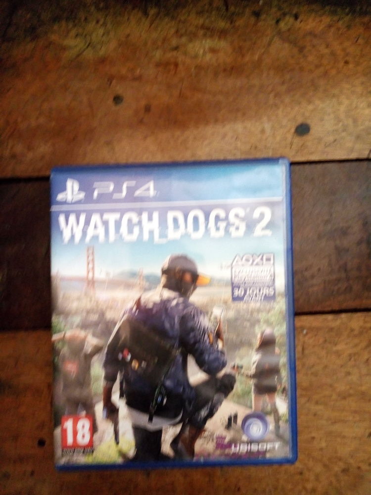 CD watch dogs2 ps4