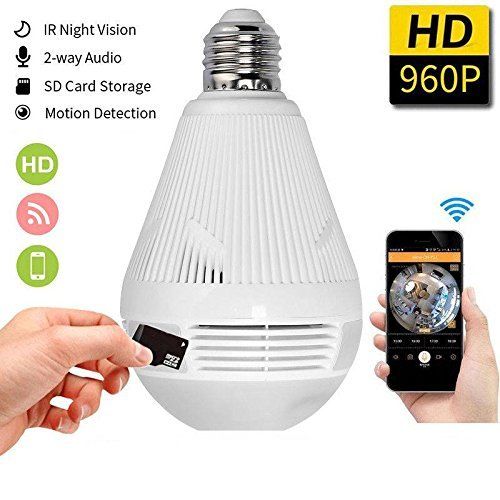 Camera wifi  espion ampoule