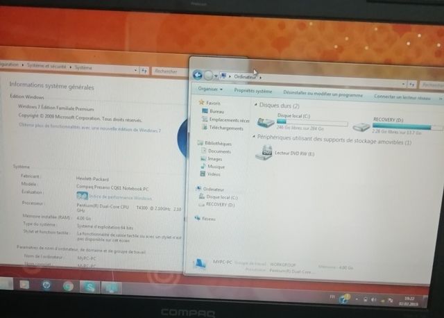 COMPAQ PRESARIO CQ61, NEUF.