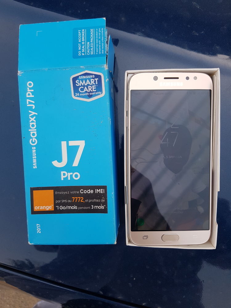 Galaxy J7 Pro 2017 doré