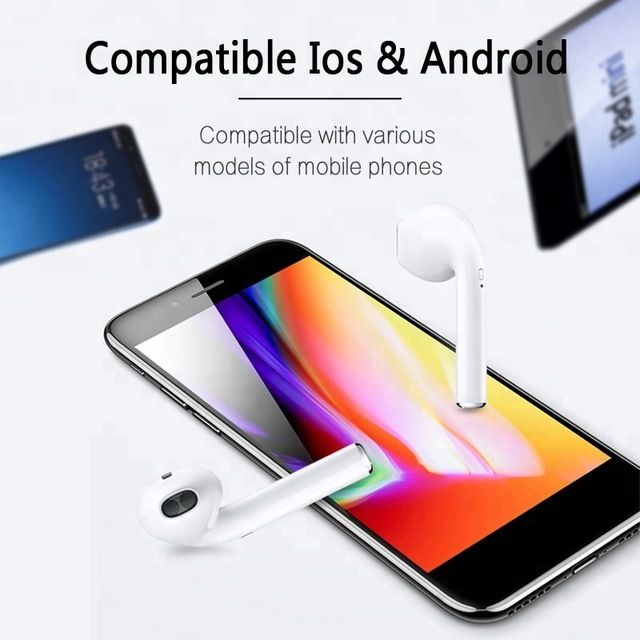 Écouteurs bluetooth i7 mini sans fil