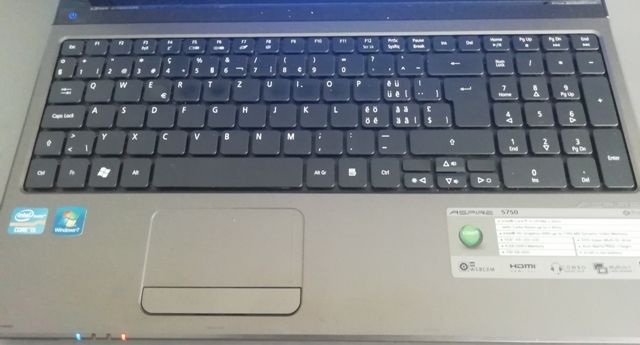 ACER ASPIRE 5750, CORE I5, CLEAN.