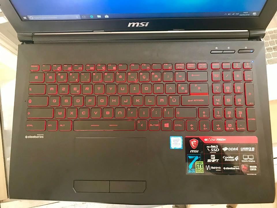 GAMER MSI APACHE PRO CORE i5 KAZI NEUF  RAM=12 GIGA / DISK DUR =1 TERA+SSD M2 128GIGA
