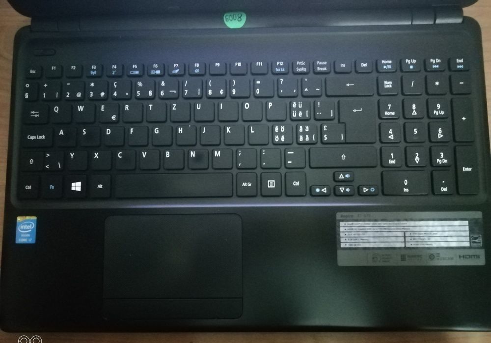 ACER E1-572, Core i7 NOIRE 17 Pouces