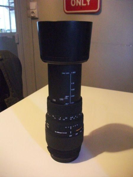 VENTE D'OBJECTIF NIKON 70-300 ou TROC