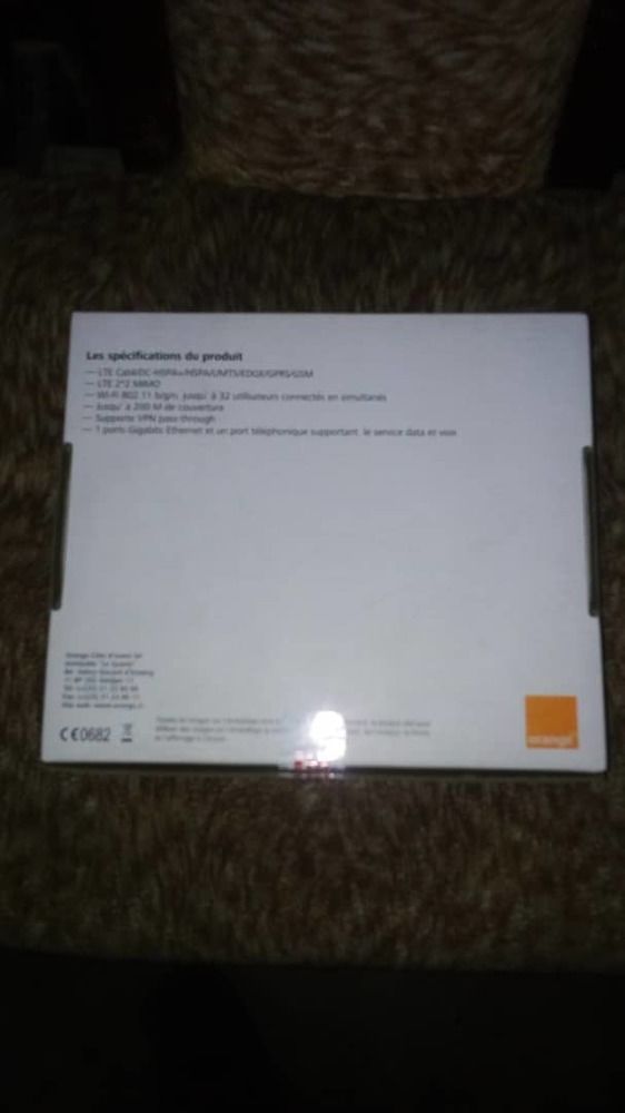 Flybox Orange 4G universelle