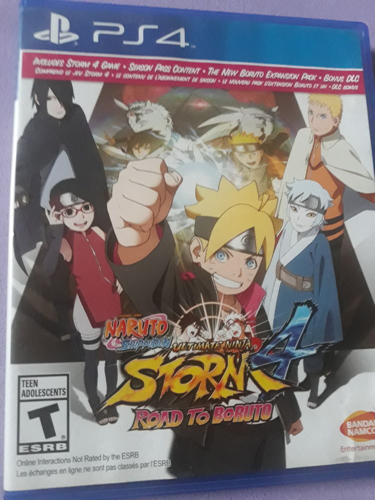 CD PS4 NARUTO(ROAD TO BORUTO)