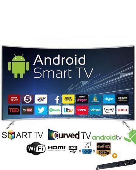 Smart Technology Téléviseur LED Smart TV - Ultra Slim Incurvé 49" Android - WI-FI - STT-9049CS