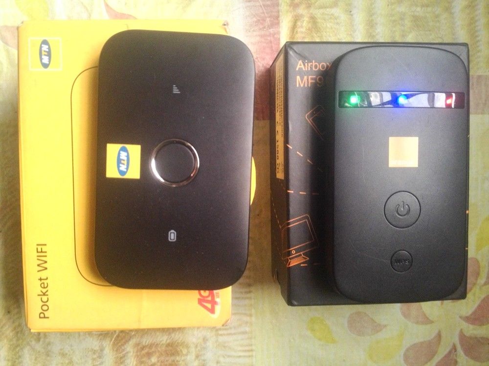 AirBox wifi orange 4g et Pocket wifi MTN 4g