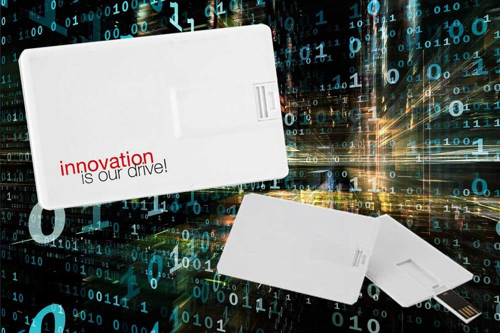 Clé USB extra plates