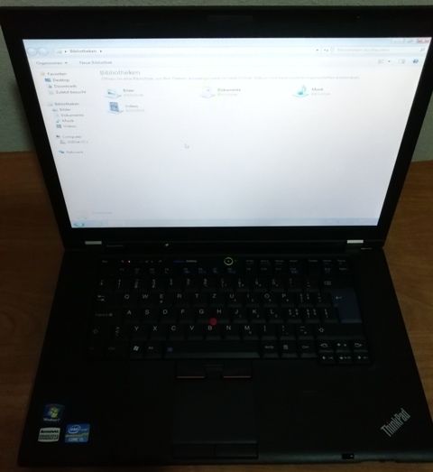 Lenovo Thinkpad T520, Core I5.
