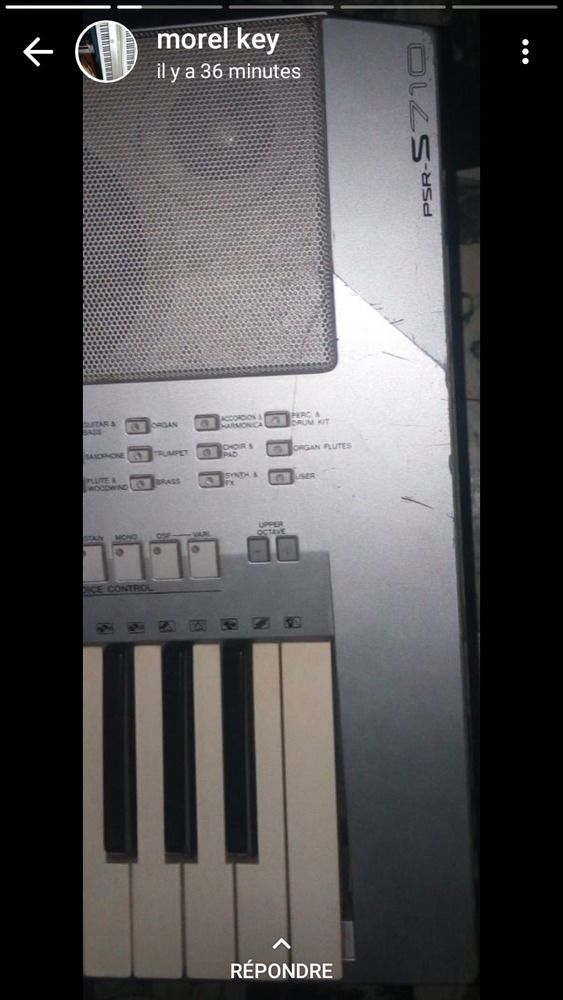 yamaha PSR - S710 en vente