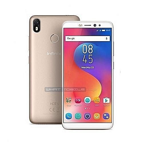 Infinix Hot S3 - 4G LTE - 2 Sim - 32Go Rom - 3Go Ram - Selfie 20Mpx - Empreinte Digitale - Rouge