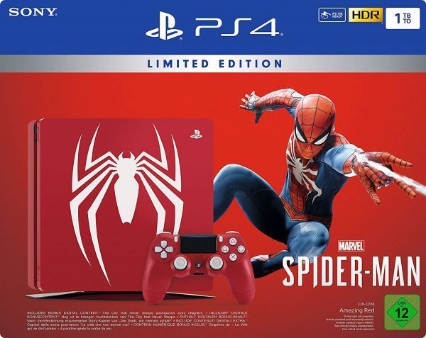 Ps4 Slim 1 Tera  édition spider man neuf sceller