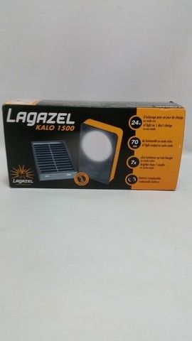 PROMOTION LAMPE DE POCHE SOLAIRE LAGAZEL KALO 1500
