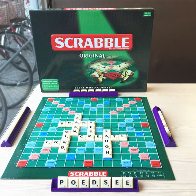Jeux scrabble grand format