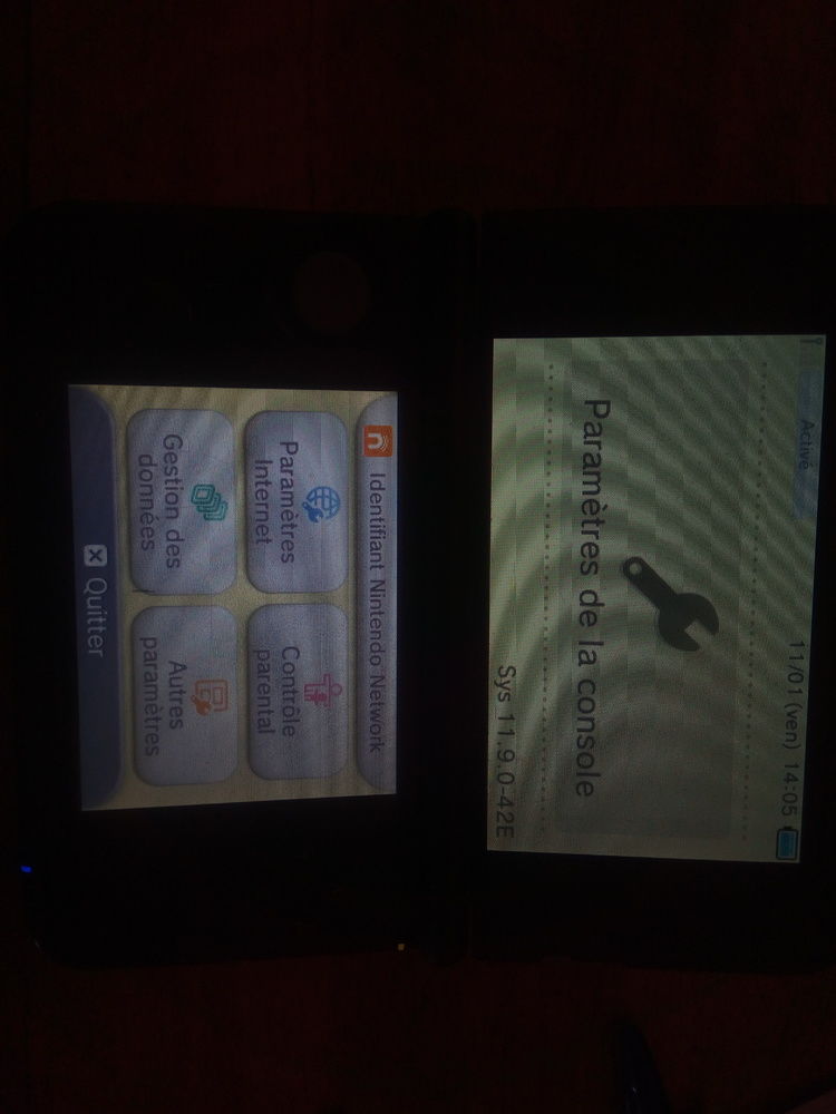 Nintendo 3DS Xl cracker 11.9