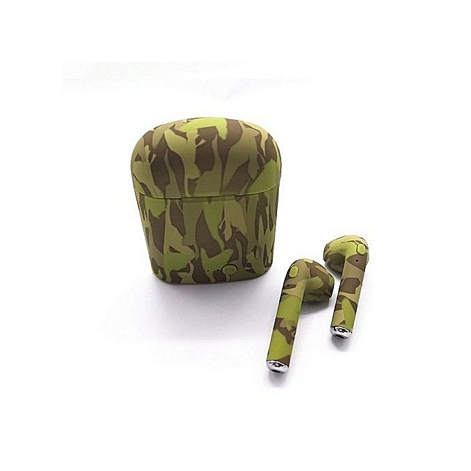 Ecouteurs Double Twins I7S - Compatible IOS/Android - Multicolore