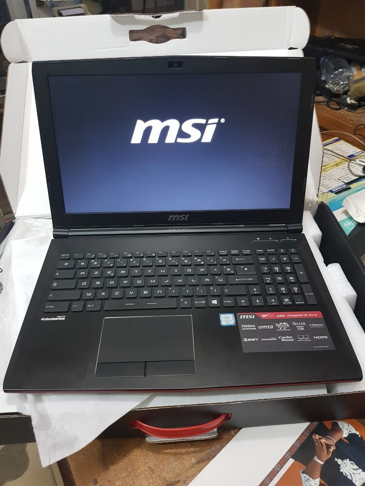 Msi Gp62 6 Qe 258 Fr Leopard Pro Intel Core I5 6300 Hq - 8 Go Ram Ddr4
