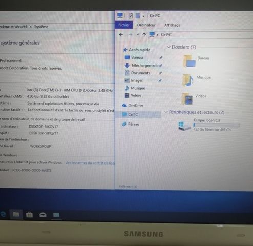 Samsung 270E, Core I3 CLEAN