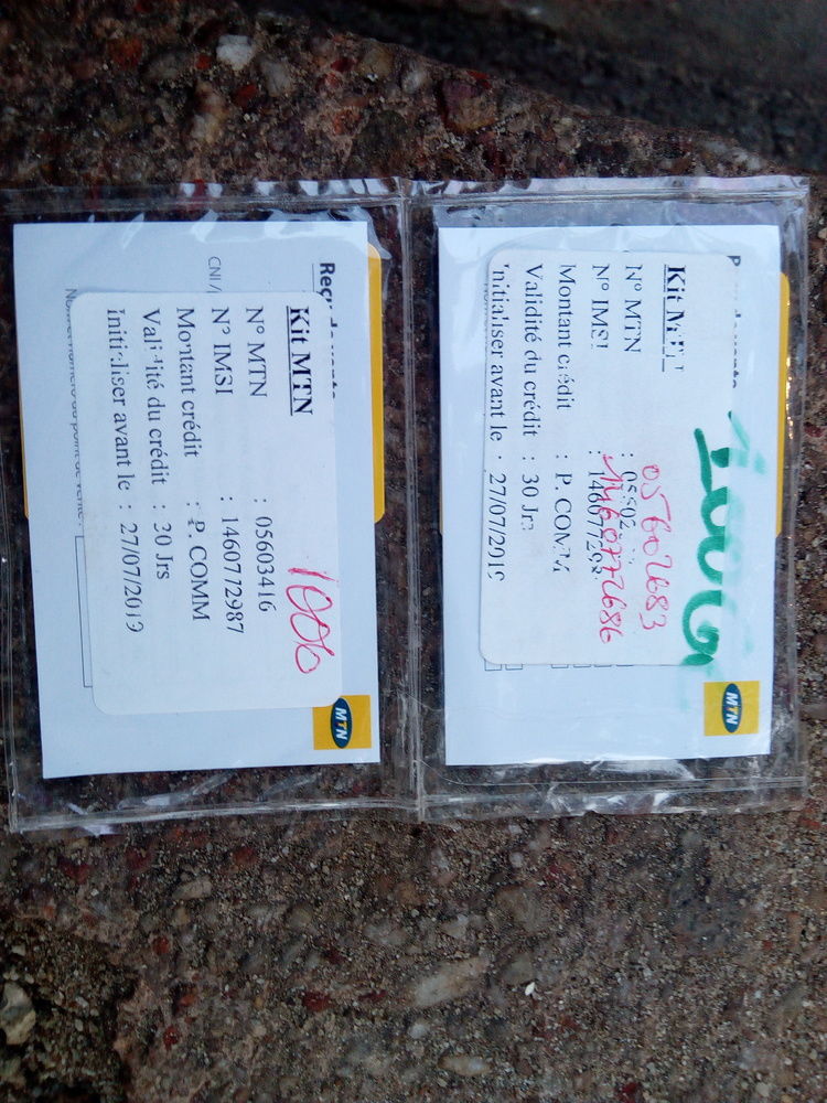 Puce internet MTN 4G 20GO - PUCE INTERNET MTN 4G 100GO