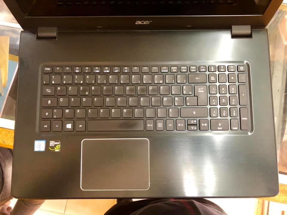 Gamer ACER aspire core i7(6éme G) ram=8giga/1tera+nvidia GTX 2go dédiée 15" neuf