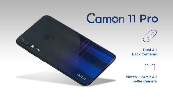 Tecno camon 11 et camon 11 pro