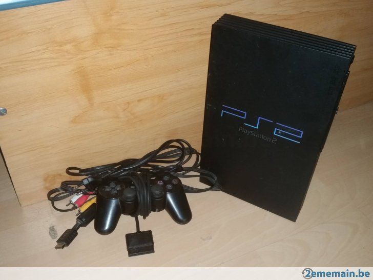 Pack PlayStation 2 – Console + Manette + 10 Jeux, Testé Et OK