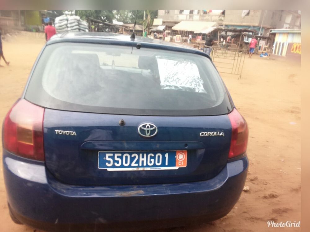 Toyota Corolla Obama Année 2001