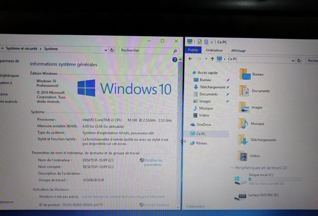 SONY VAIO PCG 71211M, CORE i3, 15 Pouces, Clean