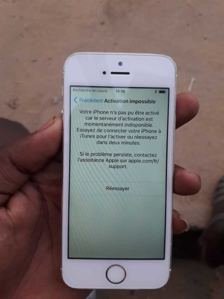 Iphone 5S 32Go blanc