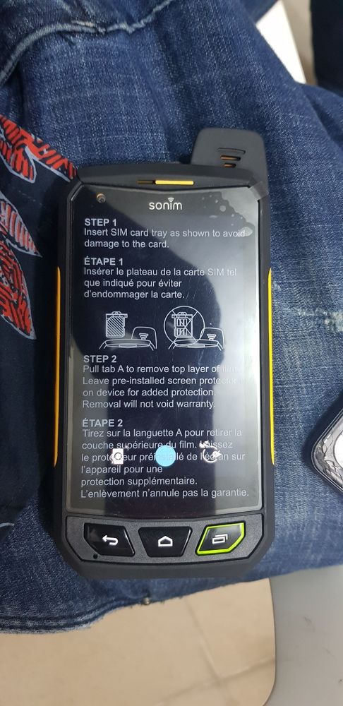 Sonim Xp7700 Sonim Xp7 - 4G Lte - 16 Go - GSM - Smartphone Tél satellitaire