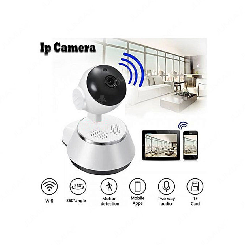 Robot Camera Wifi Smart Net Avec Rotation De 360 ​​degrés - Microphone Intégré Et Haut-parleur