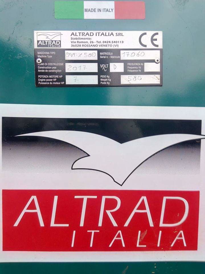 BÉTONNIÈRE THERMIQUE ALTRAD CAMIX 500