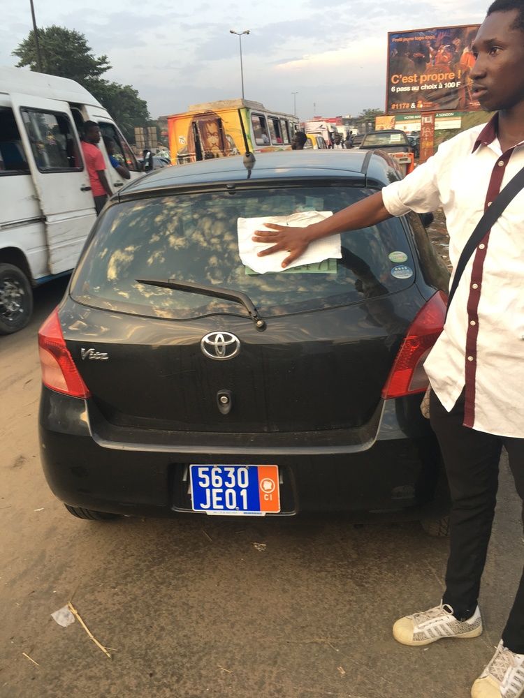 Toyota vitz en très bon état prix negociable