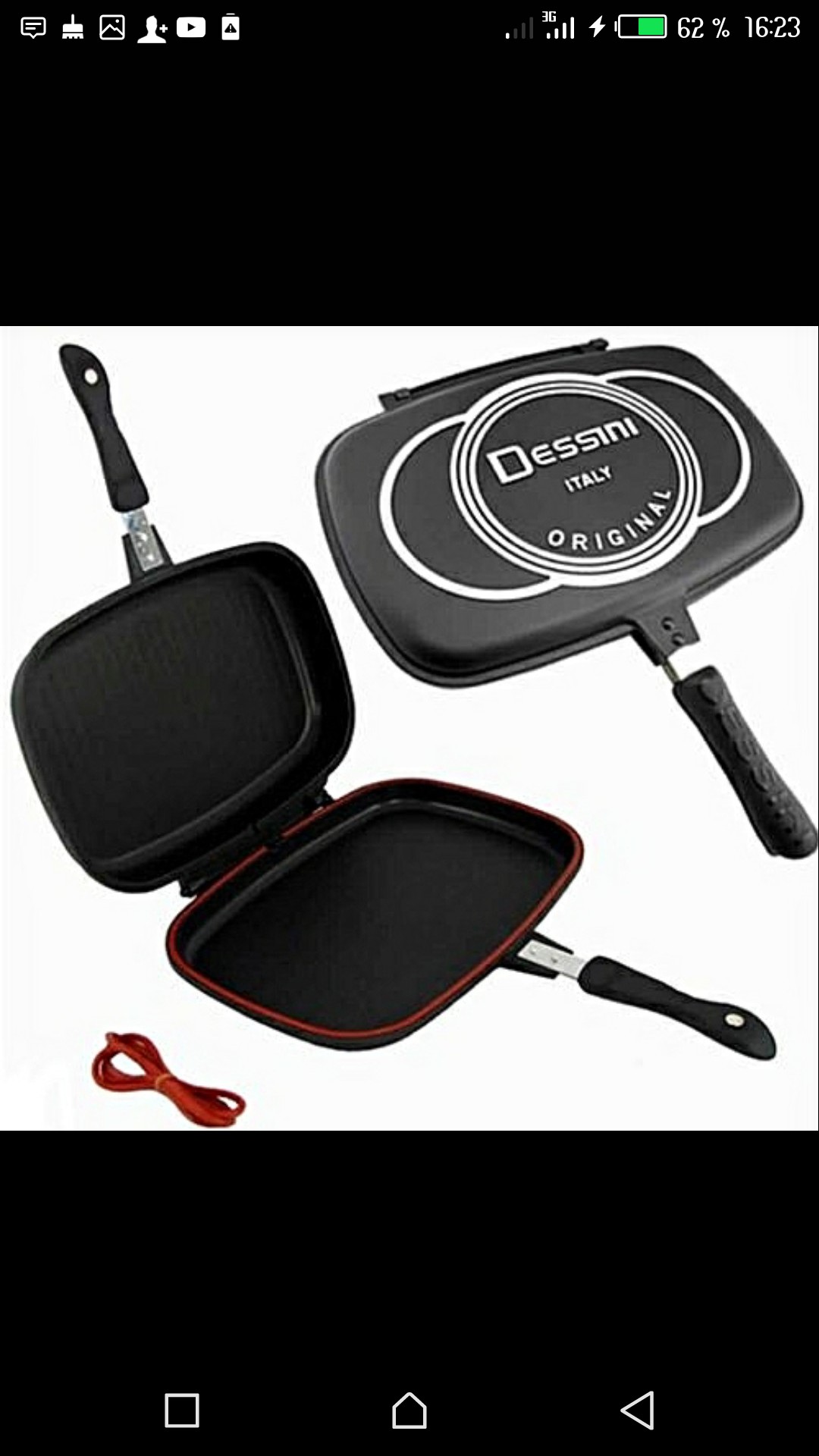 Poêle à double face Dessini