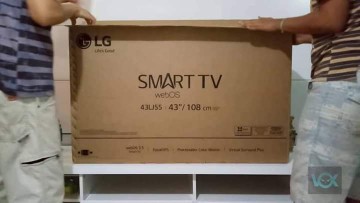 Smart TV LG 43 + clavier & souris sans fil