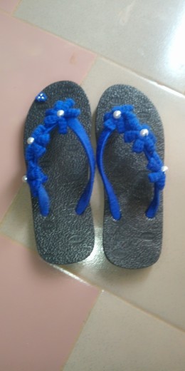 Sandales en laine Sandales en laine