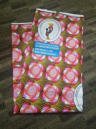 Pagne imprimé pour la fête des mères