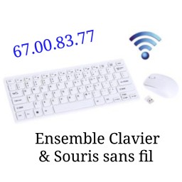 Ensemble Clavier et Souris sans fil Ensemble Clavier et Souris sans fil