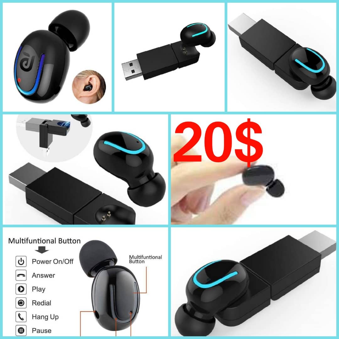 Ecouteur single bluetooth avec chargeur magnétique Ecouteur single bluetooth avec chargeur magnétique