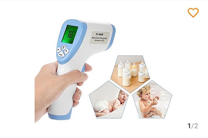 Thermomètre frontal