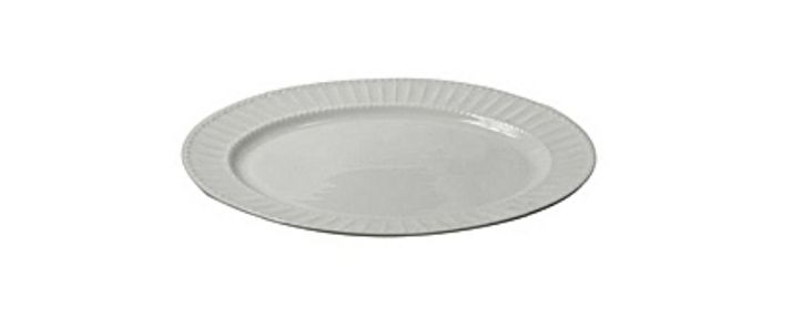Plateau en  porcelaine