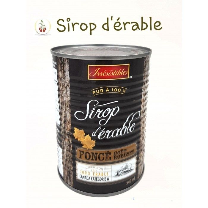 Sirop d’érable irrésistible