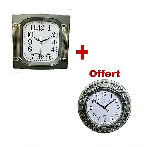 Horloge murale classique-vert Horloge murale classique-vert