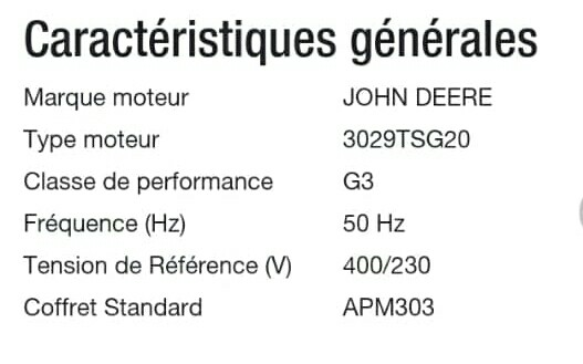 Groupe Électrogène SDMO Groupe Électrogène SDMO