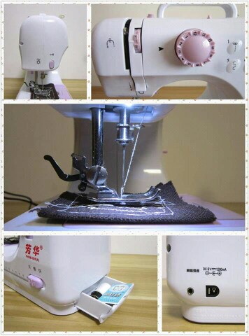 Machine à Coudre Électrique Portable Belfoyer 505 - 12 Points, Surjet, Boutonnière, Double Fil, Pour Débutants - 11