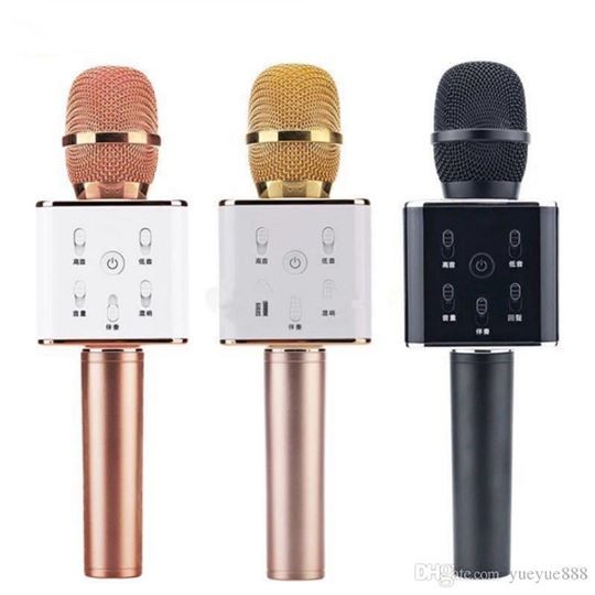 Micro Karaoké sans fil avec haut-parleur hifi